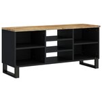 vidaXL Meuble TV 100x33x46 cm bois de manguier et d'ingénierie
