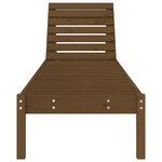 vidaXL Chaises longues lot de 2 199 5x60x74 cm bois massif de pin