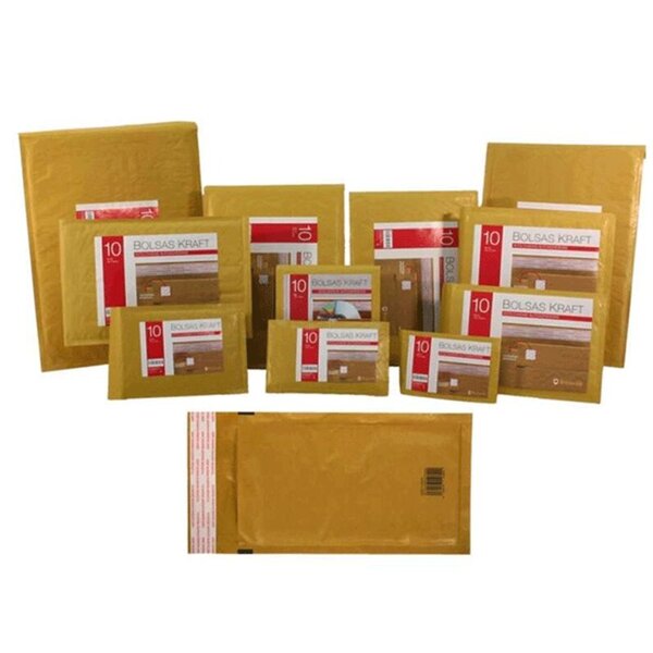 T3AZUR-  Enveloppes bulles  Nº16 - 220x330 mm - Lot de 50