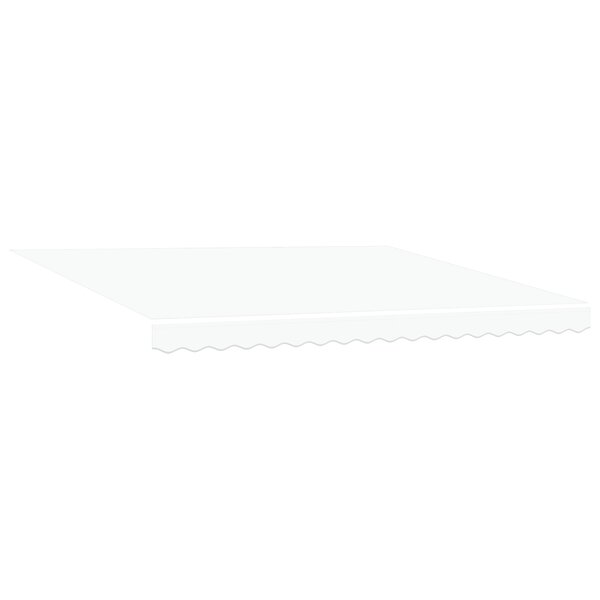 vidaXL Store Manuel Rétractable Blanc 400x350 cm