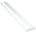 vidaXL Paroi de douche et étagère Chrome 100x195cm Verre ESG&Aluminium