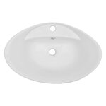 vidaXL Meuble de salle de bain en deux pièces Céramique Gris