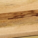 vidaXL Meuble TV Bois de manguier massif 120 x 30 x 45 cm