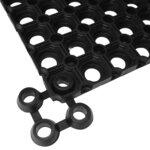 vidaXL Tapis Caoutchouc 16 mm 100 x 150 cm