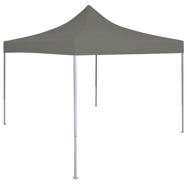 vidaXL Tente de réception escamotable 3 x 3 m Anthracite