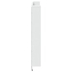 vidaXL Armoire tête de lit avec LED blanc 140x16 5x103 5 cm