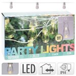 ProGarden Ensemble d'éclairage à LED de fête 20 ampoules 4 5 V