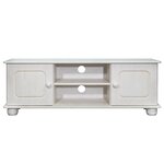 vidaXL Meuble TV 115x29x40 cm Bois de pin massif