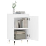 vidaXL Buffets 2 Pièces blanc 40x35x70 cm bois d’ingénierie