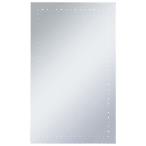vidaXL Miroir mural à LED pour salle de bains 60x100 cm