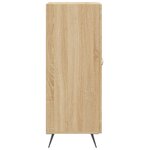 vidaXL Buffet Chêne sonoma 34 5x34x90 cm Bois d'ingénierie