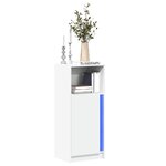 vidaXL Buffet avec LED blanc 42 5x34x100 cm bois d'ingénierie