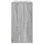 Buffet vidaXL Gris sonoma Bois d'ingénierie 120 x 36 x 69 cm