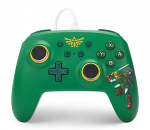 Manette filaire PowerA pour Nintendo Switch - Hyrule Defender