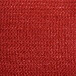vidaXL Voile d'ombrage 160 g/m² Rouge 6x8 m PEHD