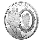 Pièce de monnaie 1 Dollar Canada Le Jubilé de Platine de Sa Majesté la reine Elisabeth II 2022 – Argent BE