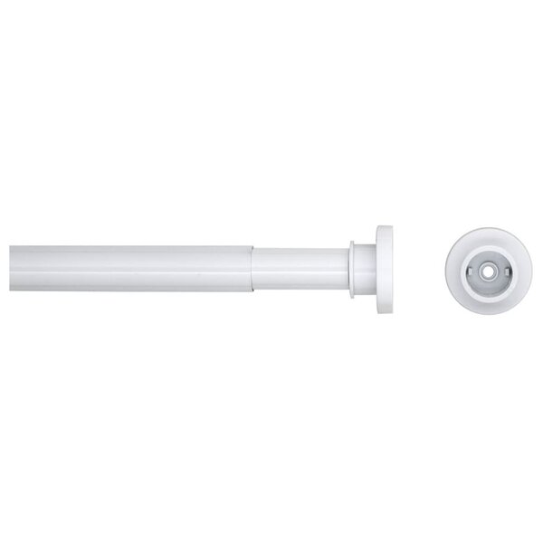 Sealskin Tringle de rideau de douche télescopique 80-130 cm blanc