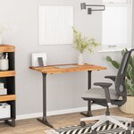 vidaXL Dessus de bureau 100x60x2 5 cm rectangulaire bois massif acacia