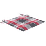 vidaXL Chaises à manger d'extérieur lot de 3 et coussins Acacia massif