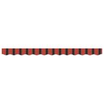 vidaXL valance de auvent pour cadre de 2.5 m Multicolore 2.3x0.2 m