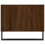 vidaXL Table basse chêne marron 102x50x40 cm bois d'ingénierie