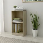 vidaXL Bibliothèque Chêne sonoma 40x24x75 cm Bois d'ingénierie