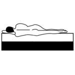 vidaXL Matelas de sommier à lattes 190x90x20 cm tissu