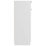 vidaXL Armoire de salle de bain blanc 32x34x90 cm bois d'ingénierie