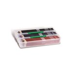 Malette 216 crayons de couleur hexagonaux  laqués  12 couleurs. Ø 2.9mm x 6 primo