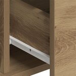 vidaXL Buffets 2 Pièces Chêne Artisan 60x31x84 cm Bois d'ingénierie