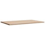 vidaXL Dessus de table 80x50x2 5 cm rectangulaire bois de pin massif