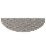 vidaXL Tapis d'escalier autocollants aspect sisal 15 Pièces 65x21x4 cm