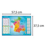 Sous-main Rigide Pvc France - 37 5x57 5cm - Visuel - X 10 - Exacompta
