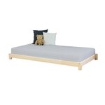 Lit simple TEENY 90 x 160 verni