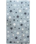 Tapis enfant Etoile 100 x 150 cm - Gris