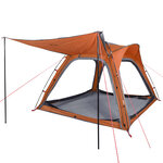 vidaXL Tente de camping 4 personnes libération rapide imperméable