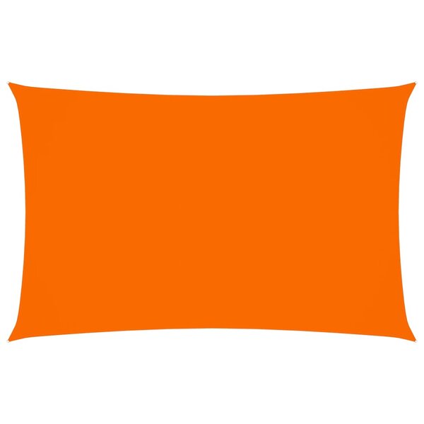 vidaXL Voile de parasol Tissu Oxford rectangulaire 2x5 m Orange