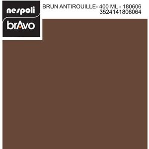 Aérosol spécial antirouille brun 400 ml, NESPOLI