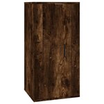 vidaXL Ensemble de meubles TV 5 Pièces Chêne fumé Bois d'ingénierie