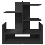 Organisateur armoire de bureau 49 x 20 x 52 5 cm bois d'ingénierie Black 02_0043574