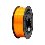 Filament 3D PLA SOIE - Diamètre 1 75 mm - Bobine 1kg - Couleur Orange