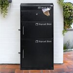 Big Parcel 2 - PakketPanda® - Boîte aux lettres pour colis - Boîte aux lettres - Avec compartiment à lettres séparé