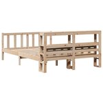vidaXL Cadre de lit sans matelas 150x200 cm bois de pin massif