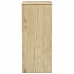 vidaXL Commode SAUDA chêne 76 5x39x91 cm bois de pin massif