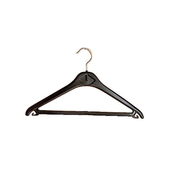 Cintres plastique -ABS noir (paquet 20 unités)
