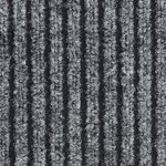 vidaXL Paillasson rayé Gris 40x60 cm