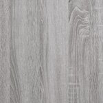 vidaXL Table de chevet sonoma gris 41x31x80 cm bois d'ingénierie