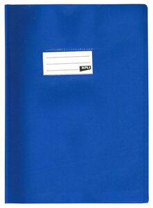 Protège-Cahier PVC 19/100 24x32 cm Bleu