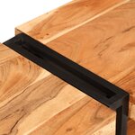 vidaXL Meuble TV 180x30x40 cm bois d'acacia massif