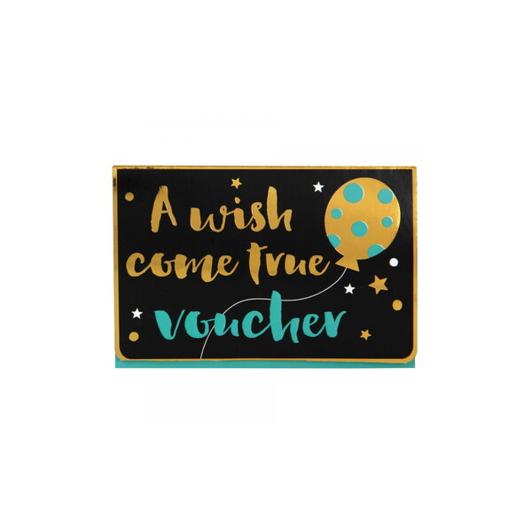 Petite pochette avec bon d'achat  - a wish comme true